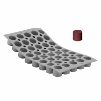  Forma silikonowa, mata Elastomoule do ciastek - cylindrów 30x17,5 cm DE BUYER