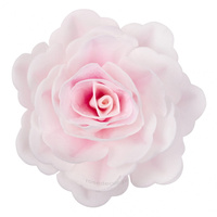 Dekoracja waflowa RÓŻA RÓŻOWA 12,5 cm Rose Decor