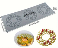 Silikonowa mata do koronek jadalnych dekoracje na tort musowy monoporcje WZ. III