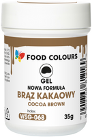 Barwnik w żelu BRĄZ KAKAOWY 35 g Food Colours