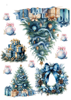 Opłatek na świąteczne wypieki CHOINKA wz. I