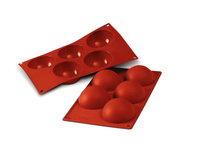 Forma silikonowa PÓŁKULE ŚR. 80 MM H 40 mm Silikomart