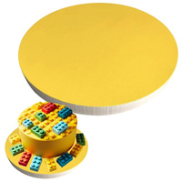 Podkład pod tort styrodur śr. 22 ŻÓŁTY