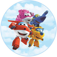 Opłatek na tort SUPER WINGS WZ.I