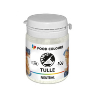 Tiul jadalny w proszku NEUTRALNY 30g Food Colours