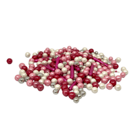 Posypka cukrowa GLAMOUR MIX RÓŻOWY 50g Slado