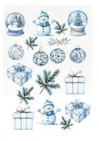 Opłatek na świąteczne wypieki Świateczny MIX wz. XXII