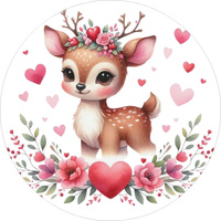 Opłatek na tort JELONEK WZ.I