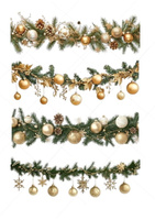 Opłatek na świąteczne wypieki Świateczny MIX wz. XII