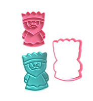 Foremka do ciasteczek i pierników TRZEJ KRÓLOWIE - KRÓL I
