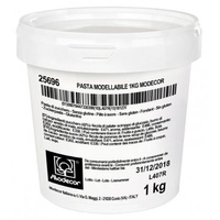 Masa cukrowa DO MODELOWANIA figurek BIAŁA 1kg Modecor