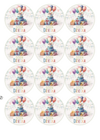 Opłatek na muffinki DZIEŃ DZIECKA WZ.II