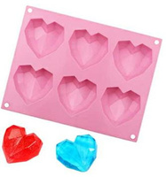 Forma silikonowa SERCA 6 gniazd 22x17 cm