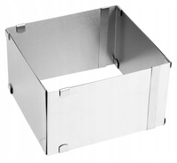 Rant regulowany PROSTOKĄTNY KWADRATY 15x28x10 cm