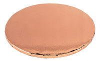 Podkład pod tort RÓŻOWE ZŁOTO śr. 25 cm h 10 mm Julita
