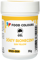 Barwnik w żelu ŻÓŁTY SŁONECZNY 35g Food Colours