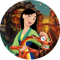 Opłatek na tort MULAN WZ.I