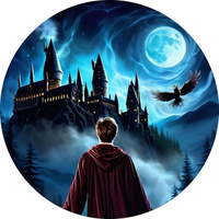 Opłatek na tort HARRY POTTER WZ.X