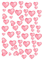 Opłatek na tort muffinki LOVE SERDUSZKA WALENTYNKI WZ. I