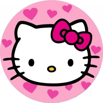 Opłatek na tort HELLO KITTY- WZ. IV