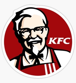 Opłatek na tort KFC