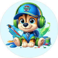 Opłatek na tort PSI PATROL WZ.XIII