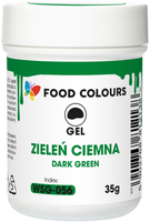 Barwnik w żelu ZIELEŃ CIEMNA 35g Food Colours