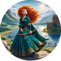 Opłatek na tort MERIDA WALECZNA WZ.I