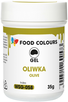 Barwnik w żelu OLIWKA 35 g Food Colours
