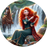 Opłatek na tort MERIDA WALECZNA WZ.II