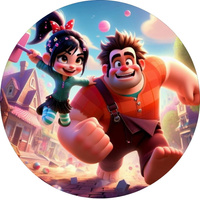 Opłatek na tort RALPH DEMOLKA WZ.II