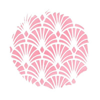 Szablon dekoracyjny PALMS 197x296 mm Słodki Bufet