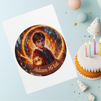 Opłatek na tort HARRY POTTER WZ. XV