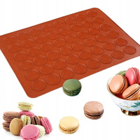 Silikonowa mata do makaroników 28,5 x 38,5 cm
