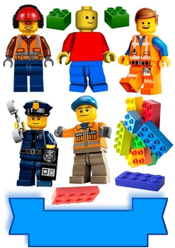 Opłatek na tort LEGO WZ.VIII