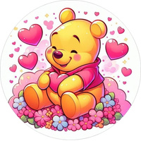 Opłatek na tort KUBUŚ PUCHATEK WZ.VI