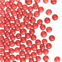 Posypka cukrowa PEREŁKI CZERWONE 4 mm 50g