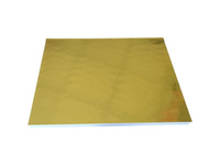 Podkład pod tort styrodur 30x40 cm ZŁOTY