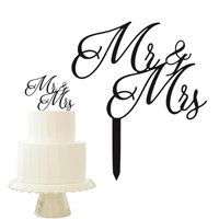 Topper na tort ślubny weselny Mr&Mrs WZ.III