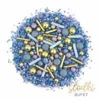 Posypka dekoracyjna MARBLE BLUE 90g Słodki Bufet