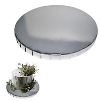 Podkład pod tort styrodur śr. 35 SREBRNY PREMIUM