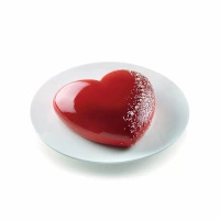 Forma silikonowa serce duże BATTICUORE 205x198 mm 1523 ml Silikomart