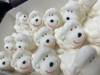 Figurka cukrowa Baranek TEODOR 5,5x5 cm