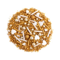 Posypka cukrowa GLIMMER GOLD 90g Słodki Bufet