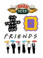 Opłatek na tort FRIENDS WZ.V