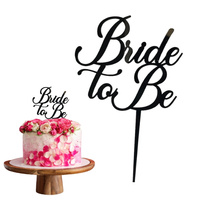 Topper na tort wieczór panieński BRIDE TO BE wz.IV