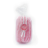 Trawa sianko gniazdko waflowe RÓŻOWE Wielkanoc 50g Happy Sprinkles