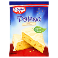 Polewa do ciast i tortów BIAŁA 100g Dr.Oetker