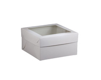 Pudełko na 4 muffinki z okienkiem