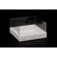 Pudełko na BENTO CAKE 15x15x8 cm BIAŁE